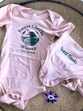 2020 Vintage Baby Onesie | Rose Pink