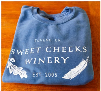 Sweet Cheeks Winery Crew Neck Sweatshirt